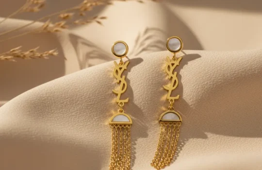 anti tarnish gold earrings - beautiful gold jewellery collection