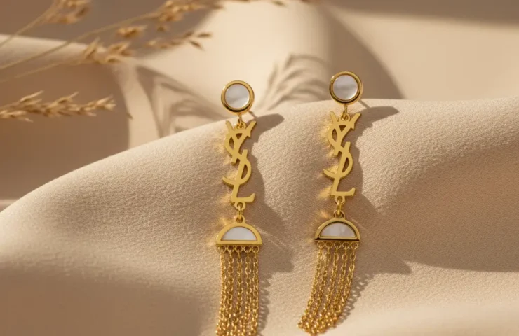 anti tarnish gold earrings - beautiful gold jewellery collection