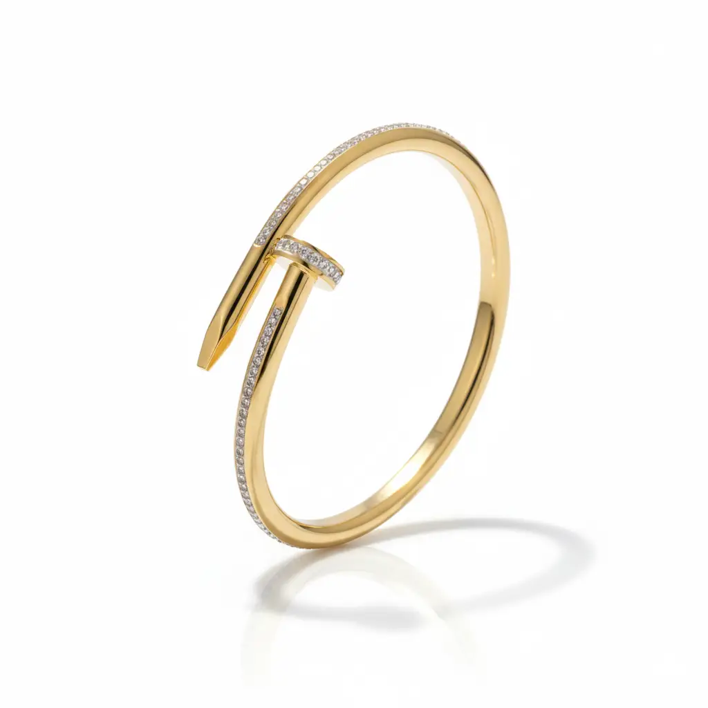 Trendy Jewel Gold Bracelet View 1 - Trendy Jewel