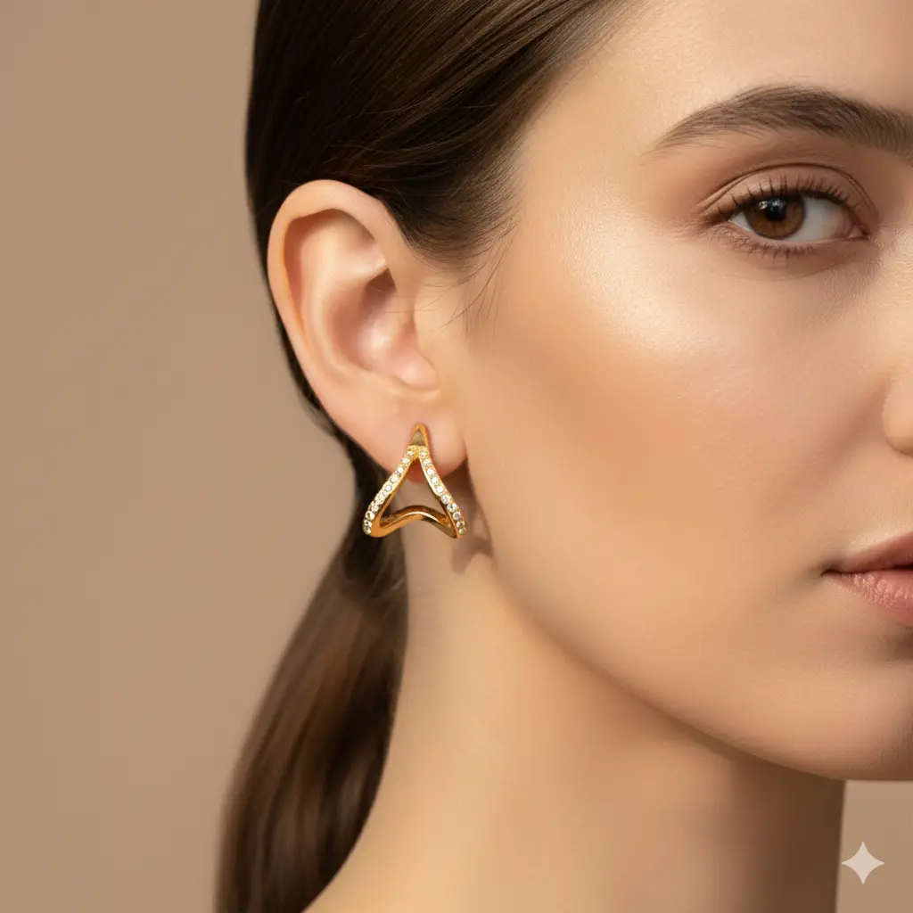 Best Gold-Plated Earrings for Daily Wear - Trendy Jewel