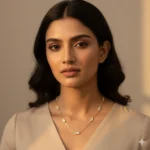 Trendy Jewel | Anti-Tarnish Gold Necklace | Elegant Rectangular Pendant | Premium Jewelry